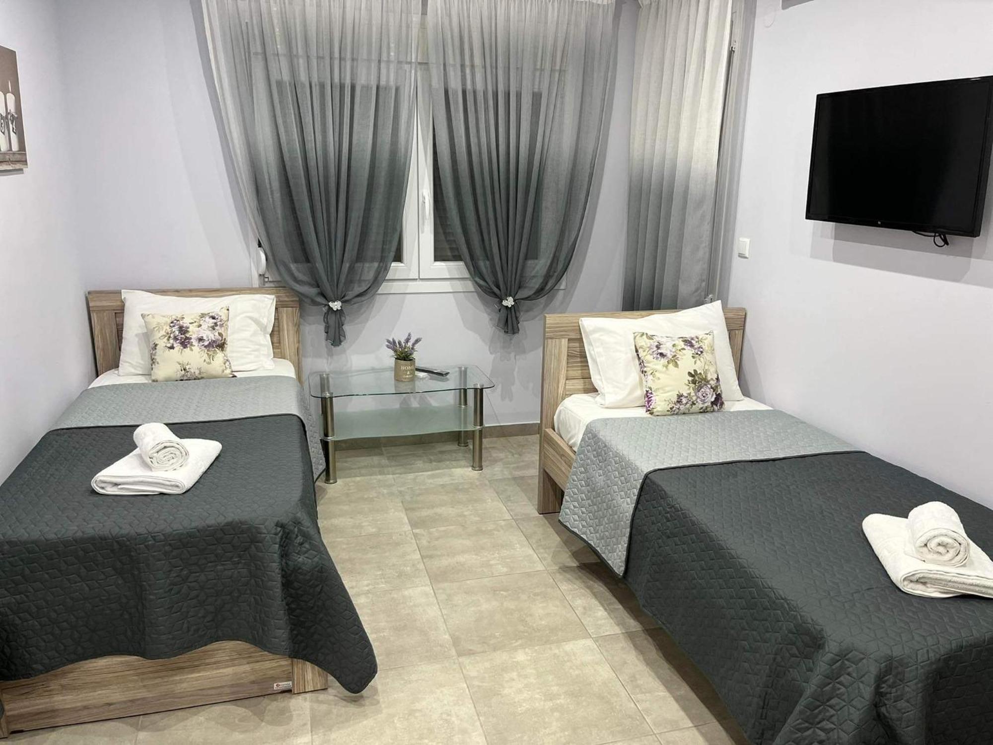 Kaiafas Luxury Philoxenia Appartement Néa Péramos Kamer foto